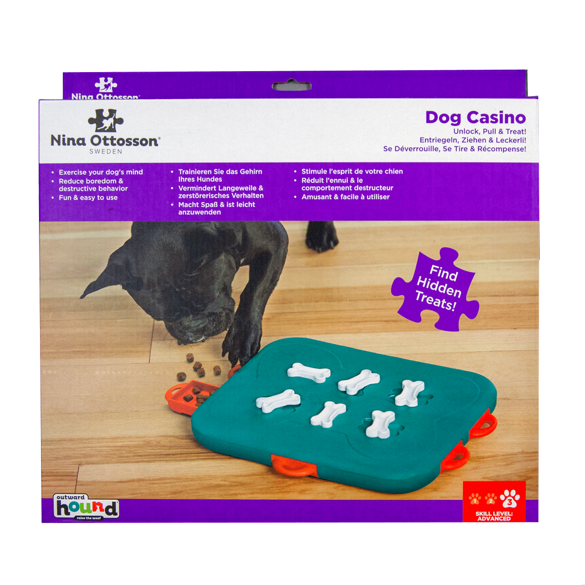 Aktiveringsleksak för hund - Dog Casino