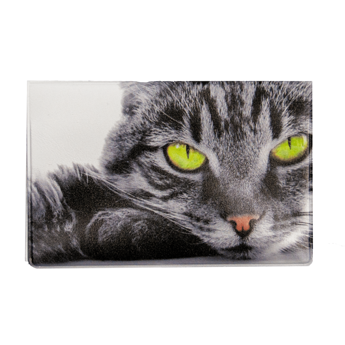Kortfodral- Plånka med en katt