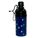 Vattenflaska 500 ml, Tassar marinblå