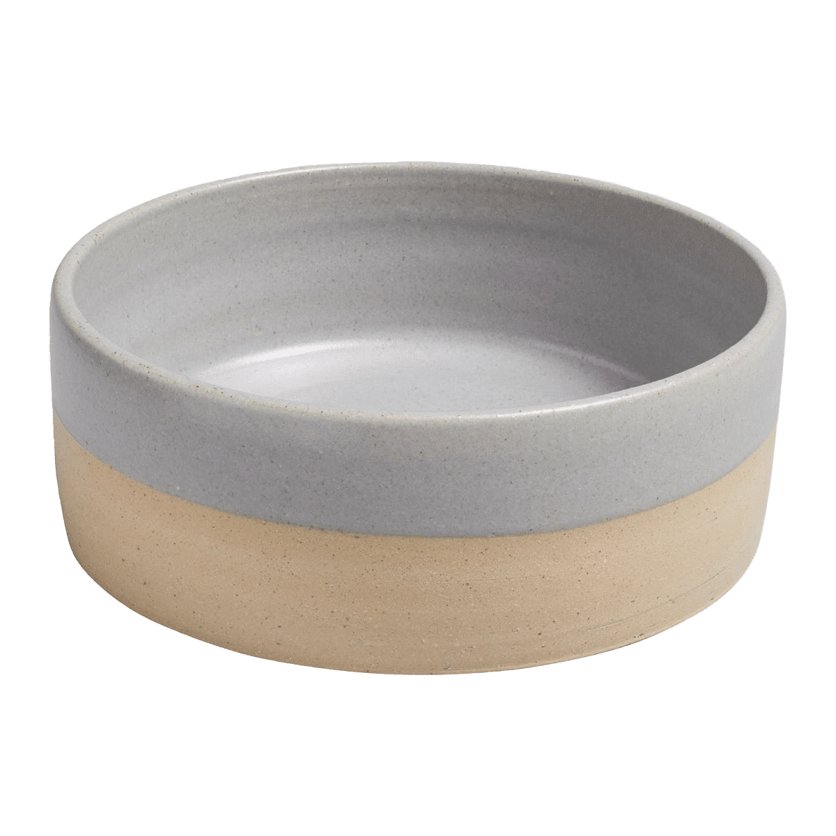 Snygg och stilren hundskål i keramik