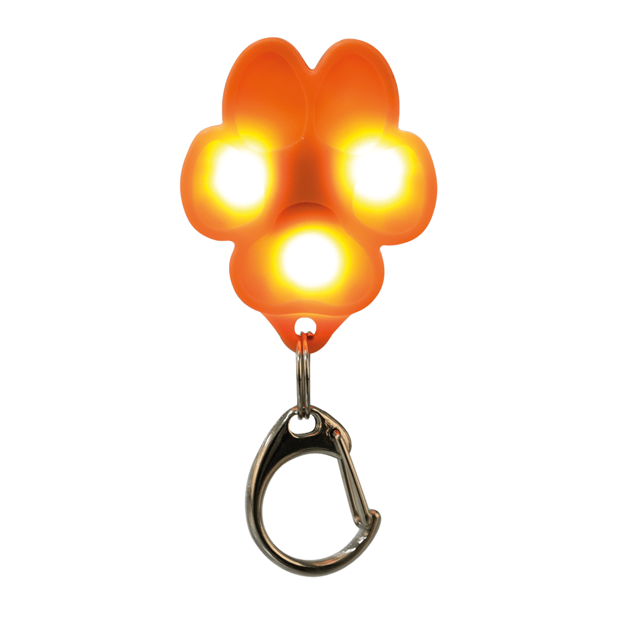 Orange usb lampa till hundkopplet