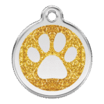 ID-bricka, tassavtryck, glitter, XPP